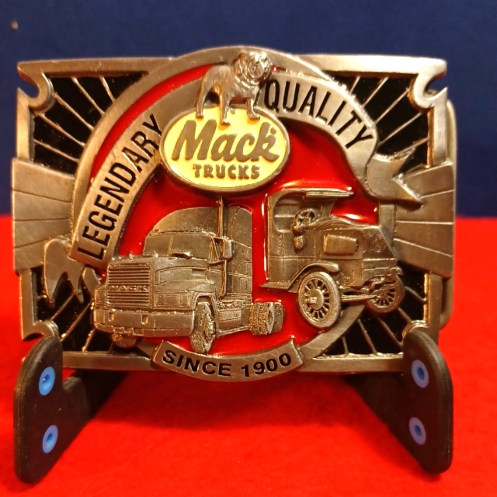 Mack limited edition belt bukle